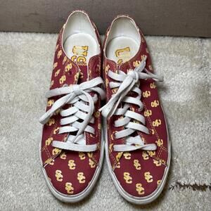 Row One USC Trojans canvas Sneaker Size men's 7 women's 8.5